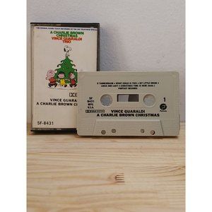 A Charlie Brown Christmas Vince Guaraldi Trio 5F-8431 Cassette Tape
